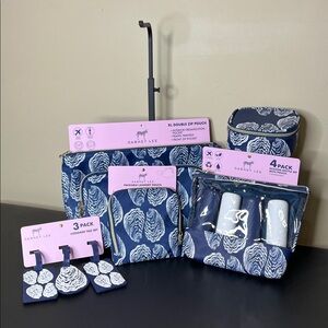 Dabney Lee | Oyster Shell Travel Organizer Set (11 pcs)